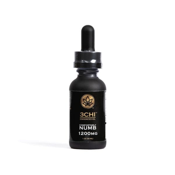 3Chi Comfortably Numb – Delta 8 THC-CBN Tincture Oil 1200mg 30ml