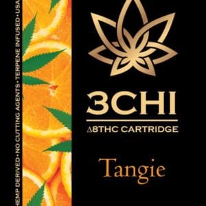 3Chi Delta 8 THC Vape Cartridge - Tangie 1 ml