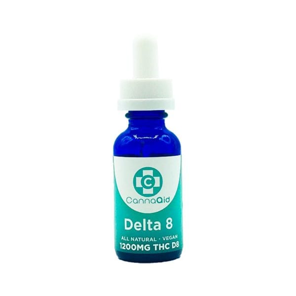 CannaAid Delta 8 Tincture Oil 1200mg