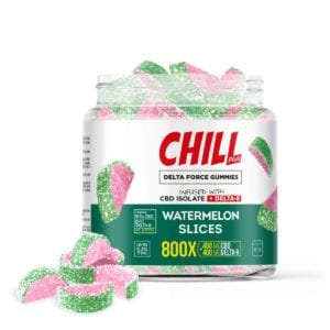 Chill Plus Delta 8 Delta Force Watermelon Slices - 800X 400mg