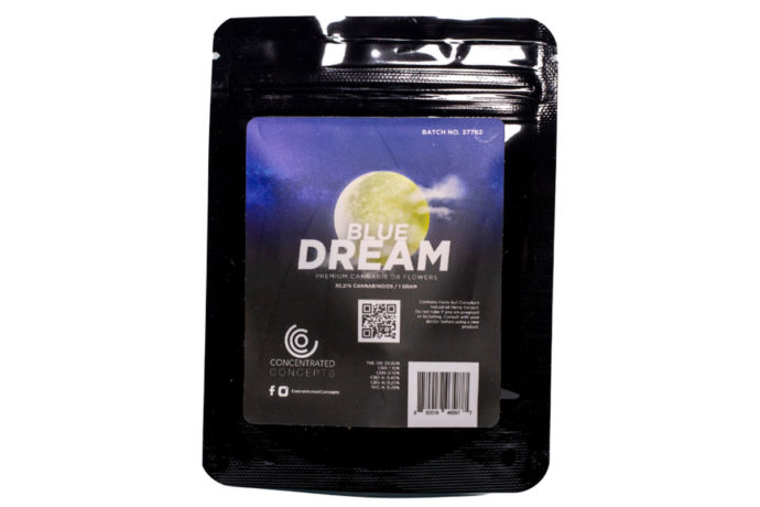 Concentrated Concepts Premium Delta 8 THC Flowers – Blue Dream 1 Gram