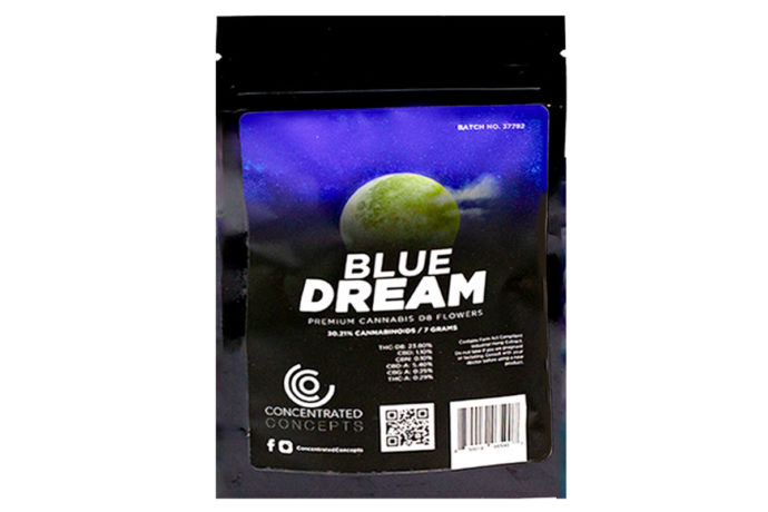 Concentrated Concepts Premium Delta 8 THC Flowers – Blue Dream 7 Gram