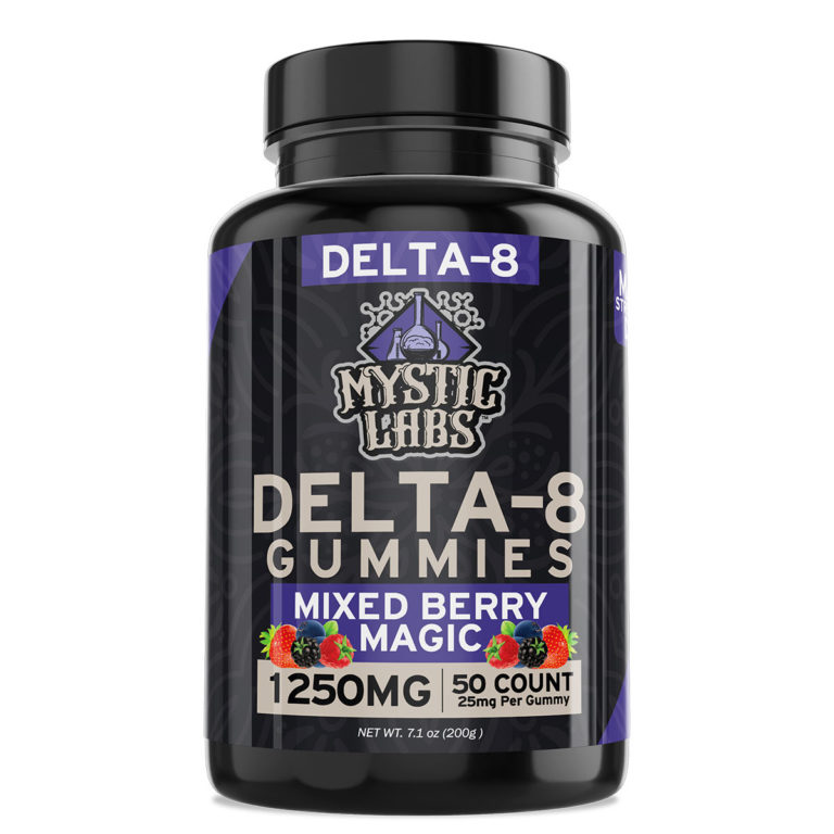 Mystic Labs Delta 8 THC Gummies - Mixed Berry 25mg - Direct Delta 8 Shop