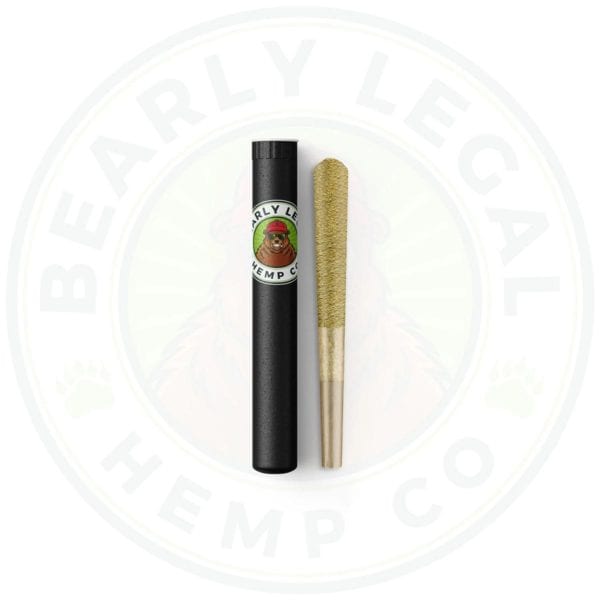 Bearly Legal Hemp Co Delta 8 THC Preroll Kief Joint - Single