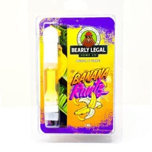 Bearly Legal Hemp Co Delta 8 THC Vape Cart 1ml - Banana Runtz