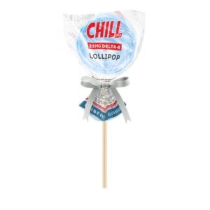 Chill Plus Delta 8 Lollipop - Blueberry 25mg