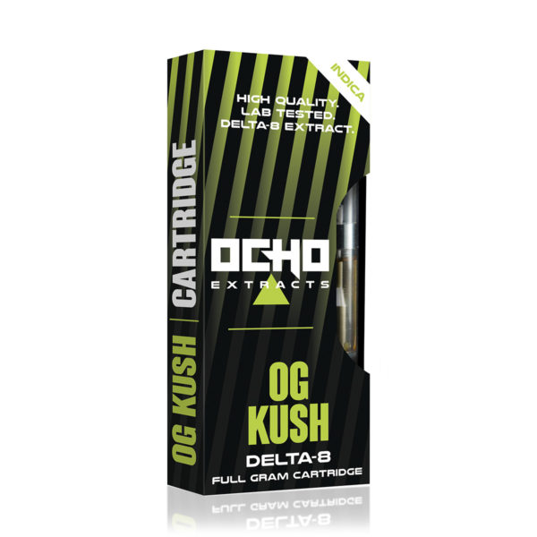 Ocho Extracts Delta 8 THC Vape Cart - OG Kush 1g