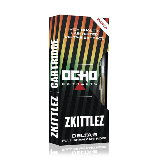 Ocho Extracts Delta 8 THC Vape Cart - Zkittlez 1g