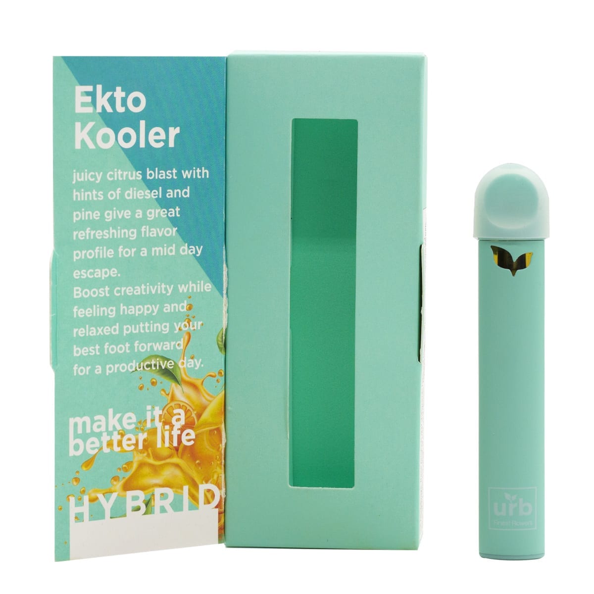 Urb Finest Flowers Delta 8 Disposable Vape Ekto Kooler 500ml Direct