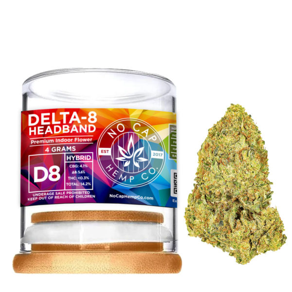 No Cap Hemp Co Delta 8 THC Flower - Headband 4g
