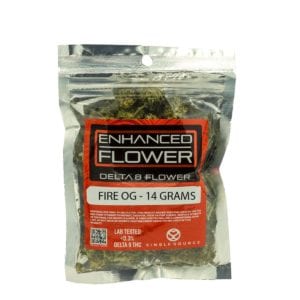 Single Source Delta 8 THC Flower - Fire OG 14 gram