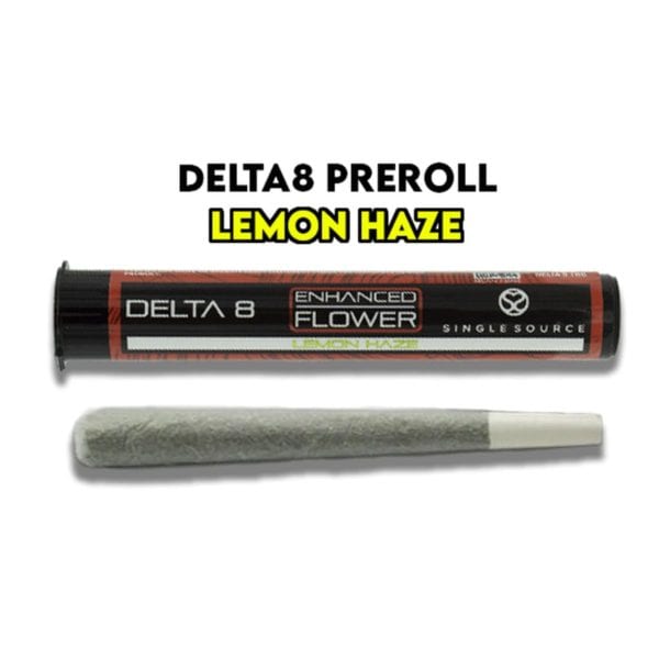 Single Source Delta 8 THC Preroll - Lemon Haze 100mg