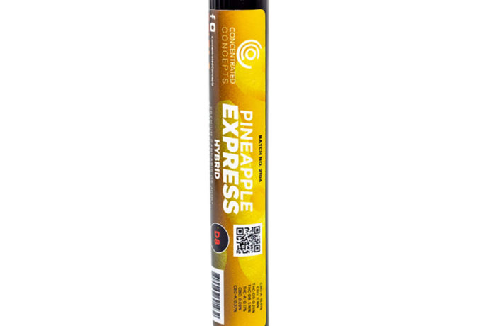 Concentrated Concepts Delta 8 THC Preroll - Pineapple Express 200mg