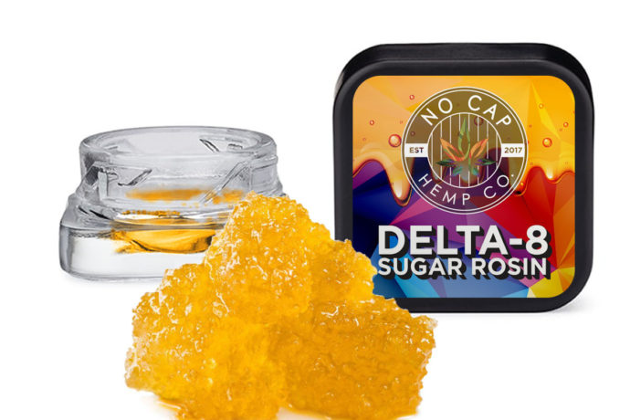No Cap Hemp Co Delta 8 THC Sugar Rosin