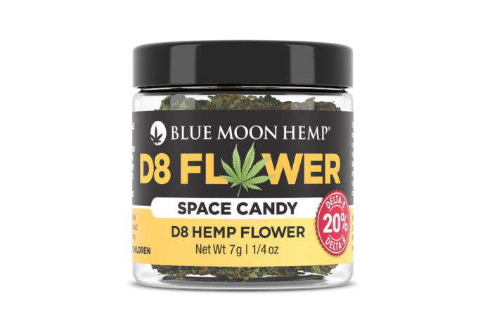 Blue Moon Hemp Delta 8 Flower - Space Candy 7g