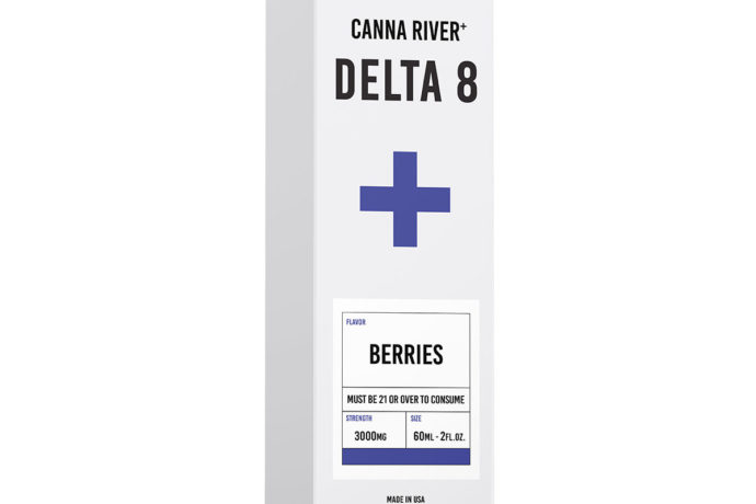 Canna River Delta 8 Tincture Oil - Berries 3000mg 60ml