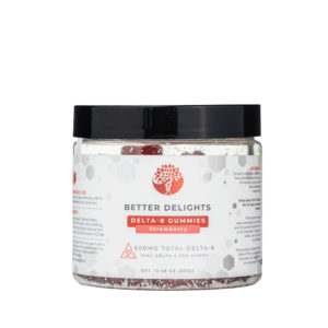 Creating Better Days Delta 8 Gummies - Strawberry 10mg 60 Count
