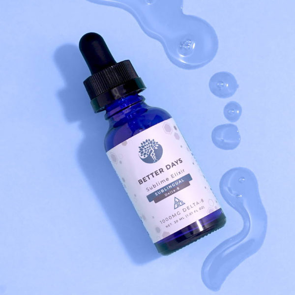 Creating Better Days Delta 8 Tincture Oil - 1000 mg 30ml Lifestyle
