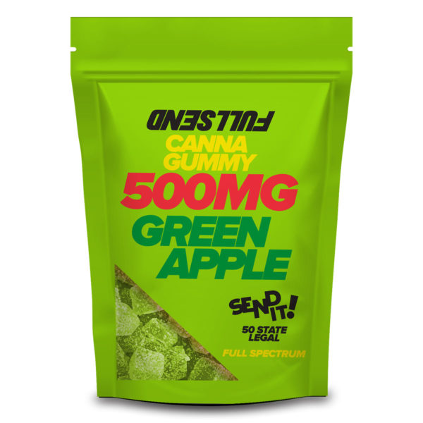 Fullsend Delta 8 THC Gummies - Green Apple 35mg 15 Count