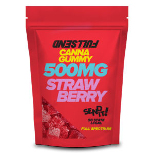 Fullsend Delta 8 THC Gummies - Strawberry 35mg 15 Count