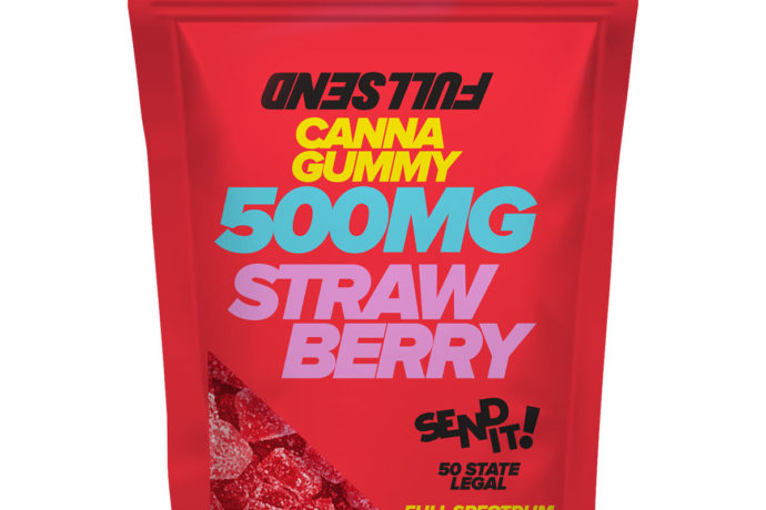 Fullsend Delta 8 THC Gummies - Strawberry 35mg 15 Count