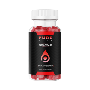 PureKana Delta 8 THC Gummies - Strawberrry 500mg