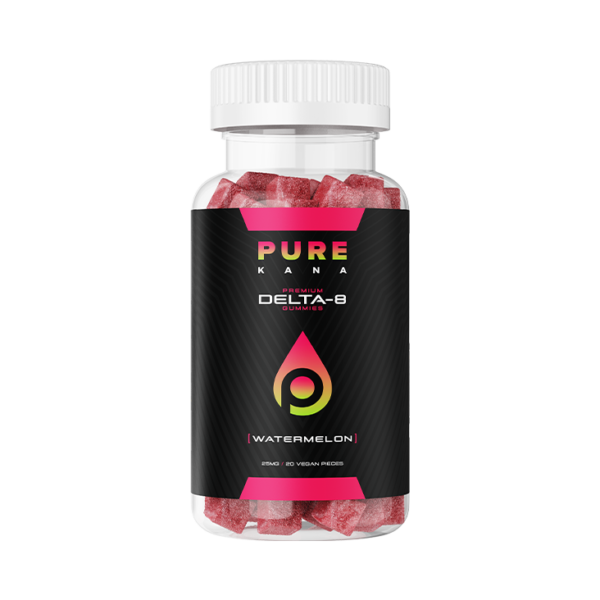 PureKana Delta 8 THC Gummies - Watermelon 500mg