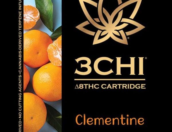 3Chi Delta 8 THC Vape Cartridge - Clementine 1ml