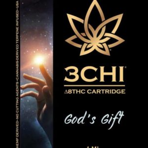 3Chi Delta 8 THC Vape Cartridge - God's Gift 1ml
