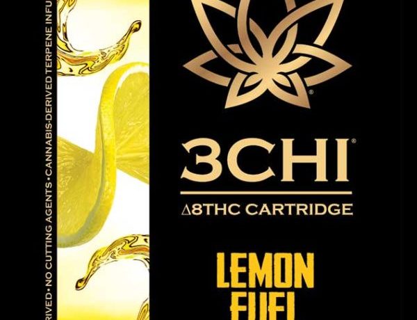 3Chi Delta 8 THC Vape Cartridge - Lemon Fuel 1ml