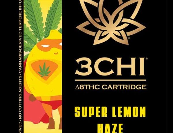 3Chi Delta 8 THC Vape Cartridge - Super Lemon Haze 1ml