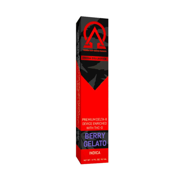Delta Effex Delta 8 Disposable Vape with THC-O - Berry Gelato 1G