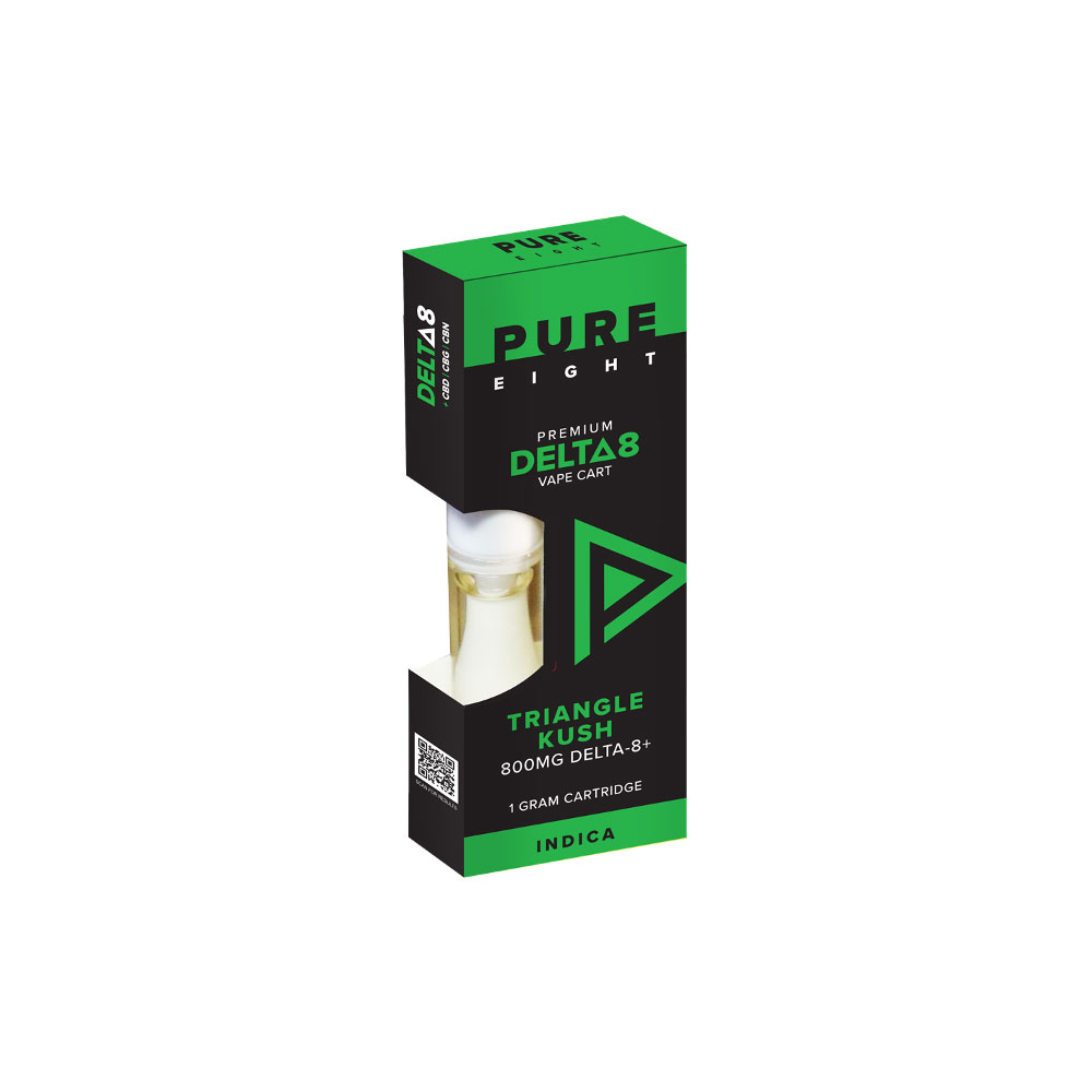 PureKana Delta 8 Vape Cartridge - Triangle Kush 1G