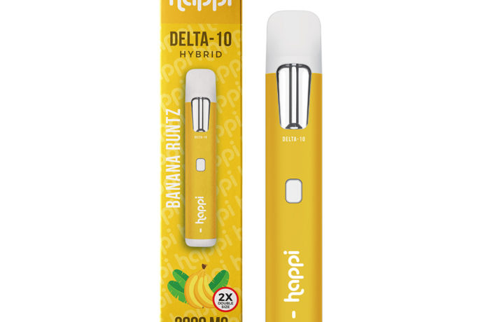 Happi Delta 10 Disposable Vape - Banana Runtz 2 Grams