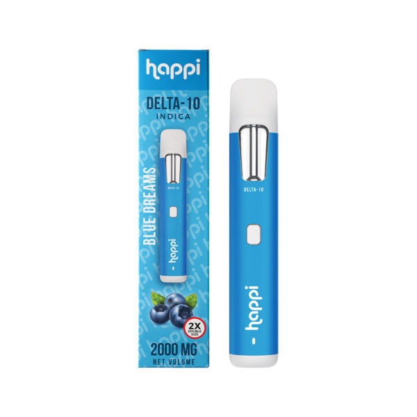 Happi Delta 10 Disposable Vape - Blue Dreams 2 Grams
