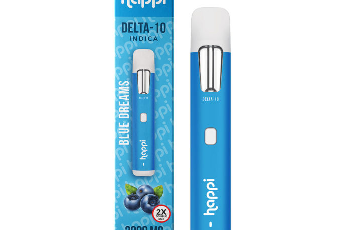 Happi Delta 10 Disposable Vape - Blue Dreams 2 Grams