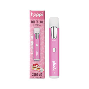 Happi Delta 10 Disposable Vape - Ice Cream Cake 2 Grams