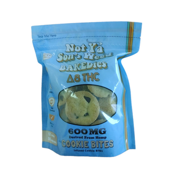 Not Ya Sons Weed Cookie Bites 50mg 12 Count