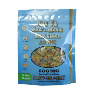 Not Ya Sons Weed Fruity Pebbles Bites 50mg 12 Count