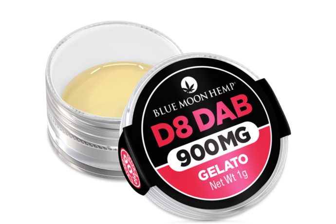 Blue Moon Hemp Delta 8 Dab - Gelato 900mg