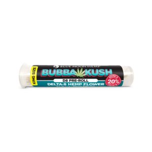 Blue Moon Hemp Delta 8 Moon Rock Preroll with Kief - Bubba Kush