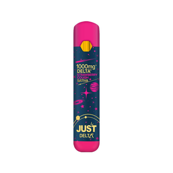 JustDelta Delta 8 Disposable Vape - Strawberry Cough 1000mg