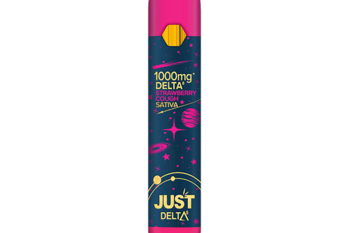 JustDelta Delta 8 Disposable Vape - Strawberry Cough 1000mg
