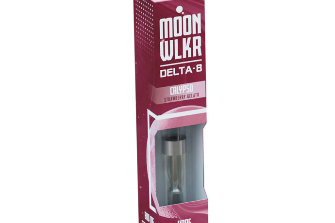 MoonWLKR Delta 8 Vape Cart - Calypso Strawberry Gelato 800mg