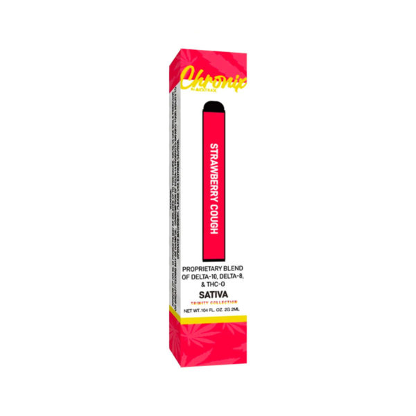 Delta Extrax D8 D10 THC-O Chronix Disposable Vape - Strawberry Cough 2 Gram