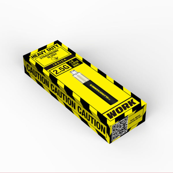 Work Delta 8 D10 HHC Sledgehammer Disposable Vape - Strawberry Slush 2.5 Grams