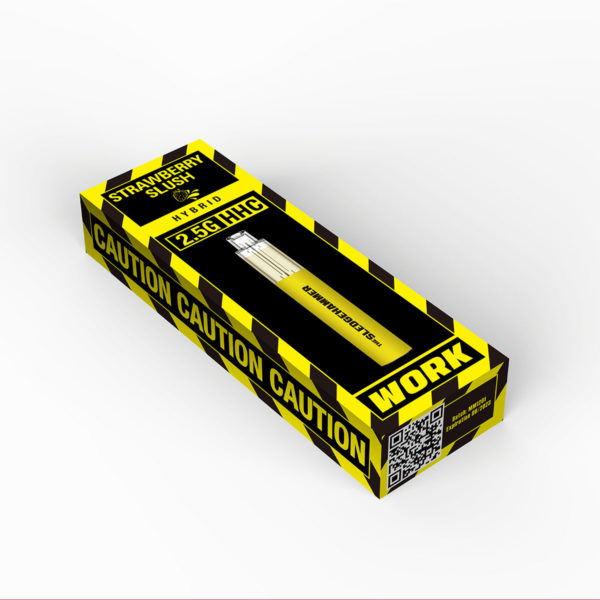 Work HHC Sledgehammer Disposable Vape - Strawberry Slush 2.5 Grams