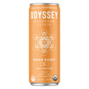 Odyssey Elixir Mood Boost Tea - Chai Rooibos 7.4oz 12 Pack