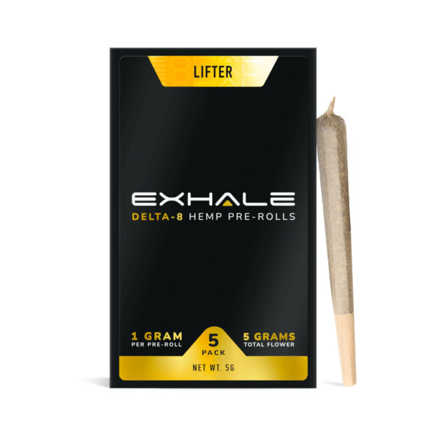 Exhale Delta 8 Prerolls - Lifter 5 Pack