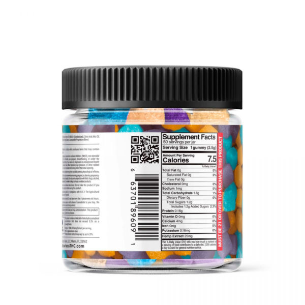 Flawless THC-O Gummies - Remix - 1250MG Label